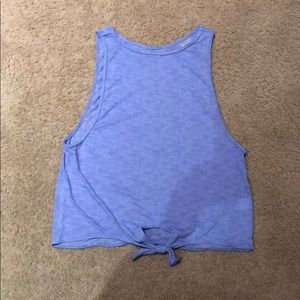 Zella tie front tank